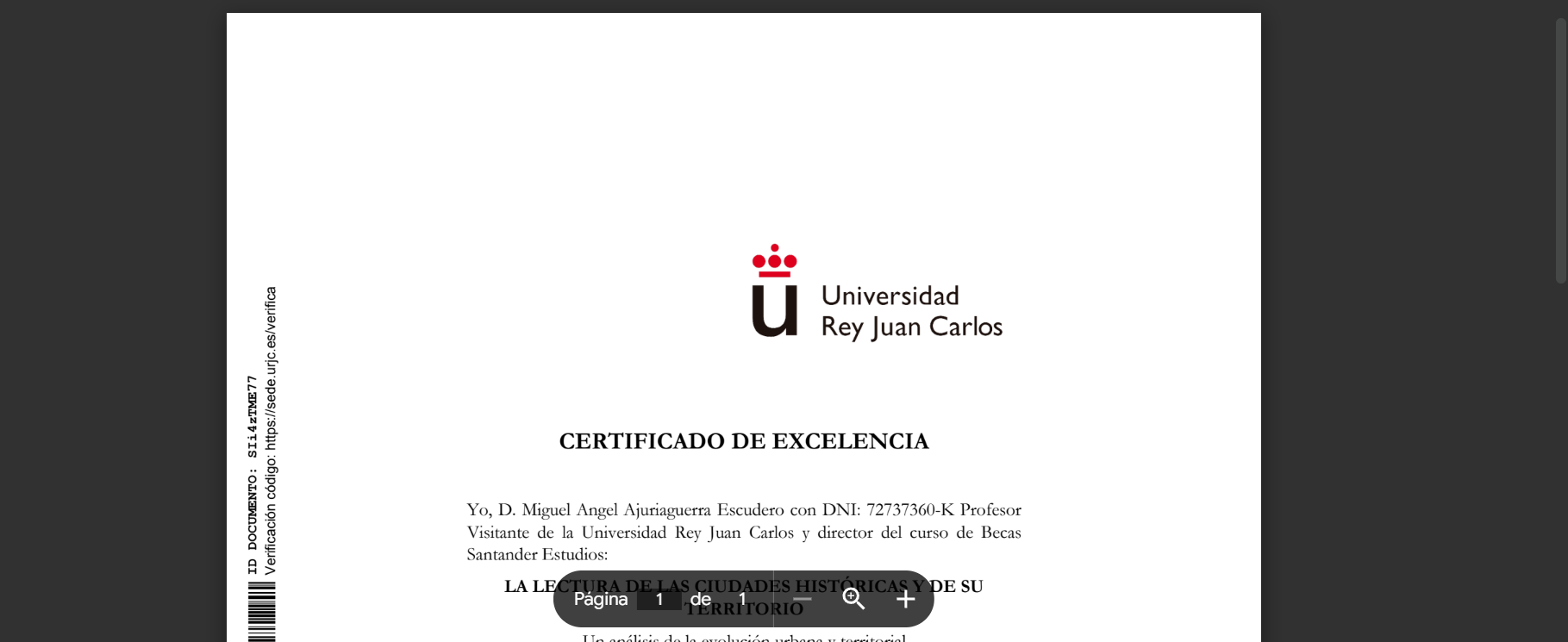 certificados